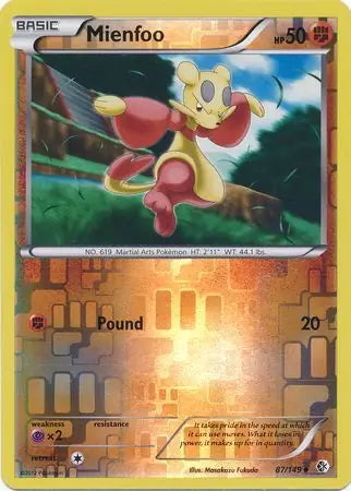 Boundaries Crossed Mienfoo #87/149 reverse holo